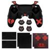 PlayVital Gothic Imp Cute Protective Cover for PS5 4 Thumb Grip Caps and 6 Stickers Grip Cover for PS5 Compatible with Official PS5 Charging Station