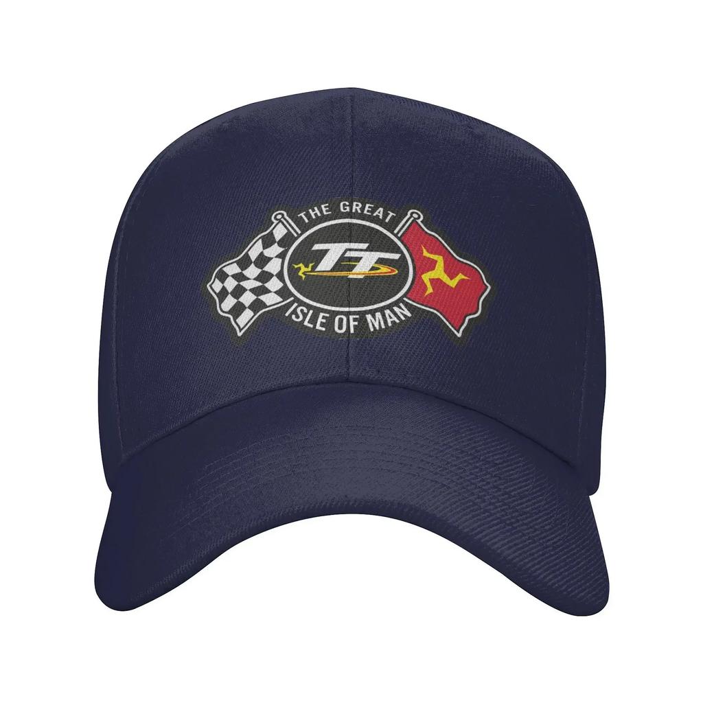 Модная Унисекс Бейсболка Isle of Unisex TT Races для Взрослых, Мотоспорта, Регулируемая Кепка Папы для Унисекс Женщин, Для Улицы