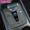 Для BYD Yuan Plus Song Qin EV Tang Автомобильный силиконовый защитный коврик для рычага переключения передач, центральной консоли, защита от царапин, специальный коврик для EV