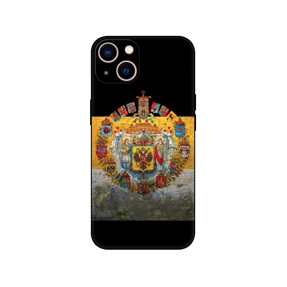 Черный чехол из ТПУ для Samsung Galaxy A03 Core A03S A13 A23 LTE A33 A53 A73 4G 5G флаг Российской Федерации ретро