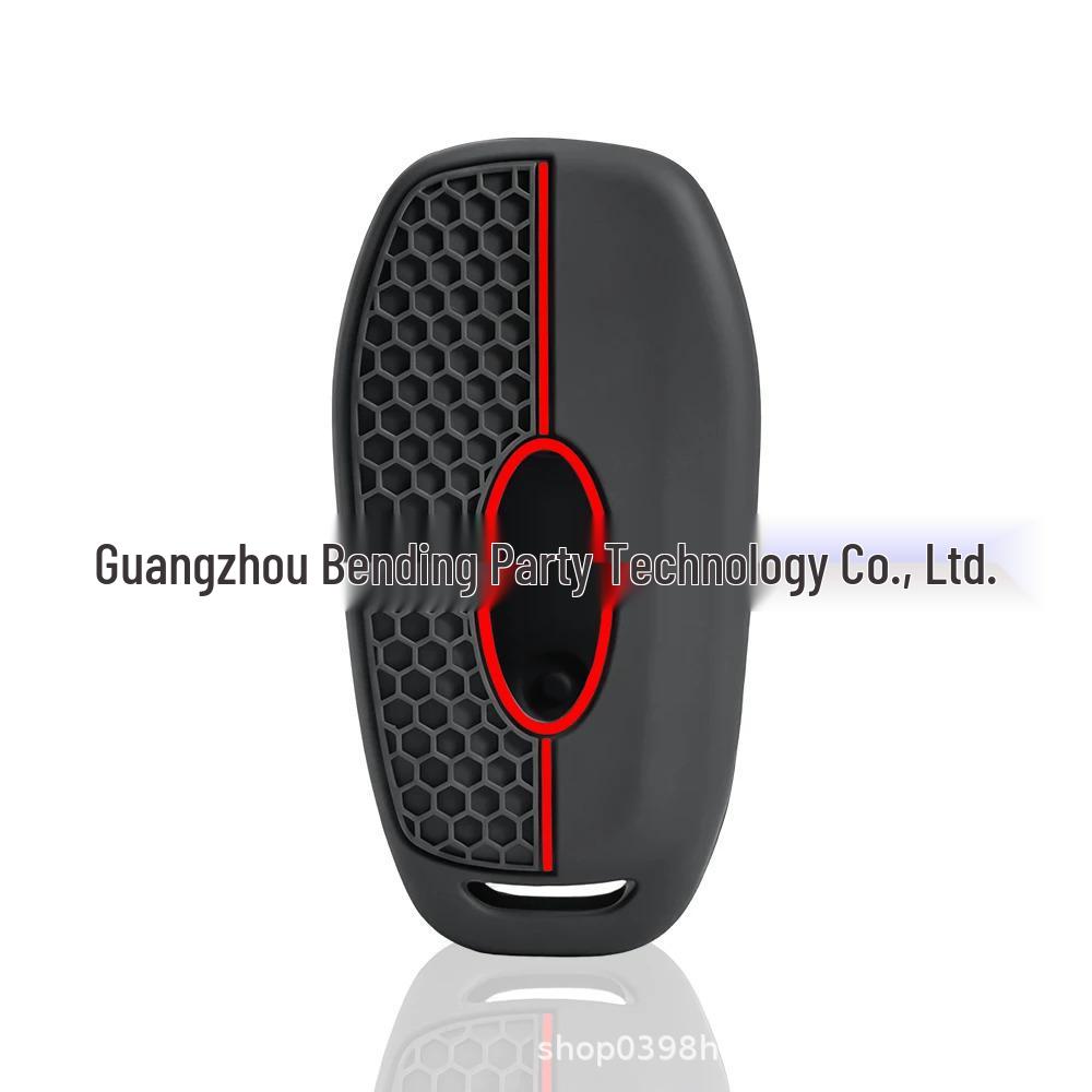 Silicone Key Cover for Ford Fusion Ka 14‑20: Foldable, Protective Remote Shell