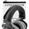 LTYIVABHTTW DT770 Headband Cover Compatible with DT 770 DT 880 and DT 990 PRO Headphones DT770, DT880, DT990, PRO, PRO, (Black)