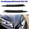 Stickers Cover For Volkswagen for Passat B7 2010 -2014 Headlights Eyebrow Trim Accessories Eyelid Cover Trim 2pcs Car Headlight Cover