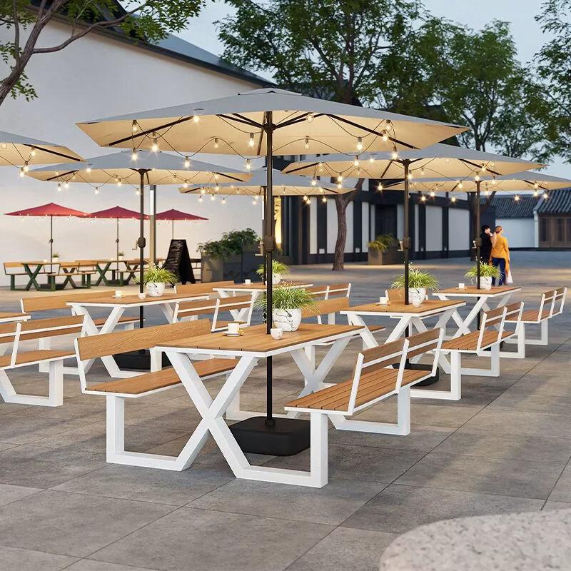 Outdoor Integrated Dining Set