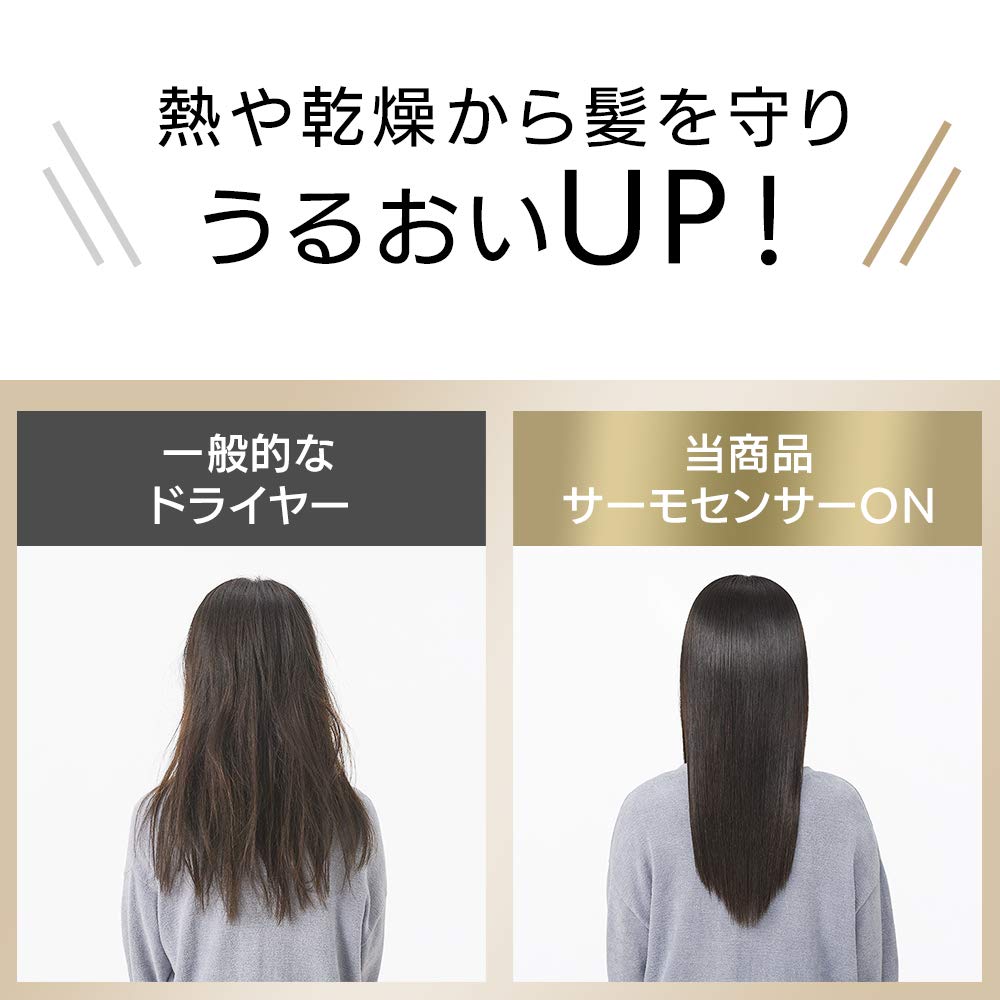 IRIS OHYAMA Сушилка Moist Pro с датчиком контроля температуры, светодиодной подсветкой с отрицательными ионами, большим объемом воздуха, черная HDR-MC1-B