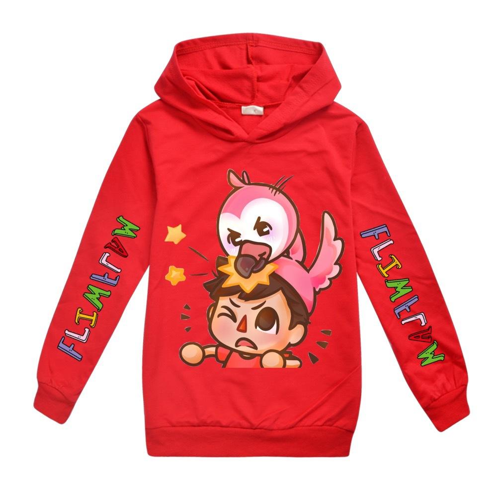 2026 Herfst Anime Flamingo Youtube Gamer Albert Mr Flimflam Hoodie Kinderen Leuke Sweatshirts Baby Jongens Casual Jassen Meisjes Bovenkleding
