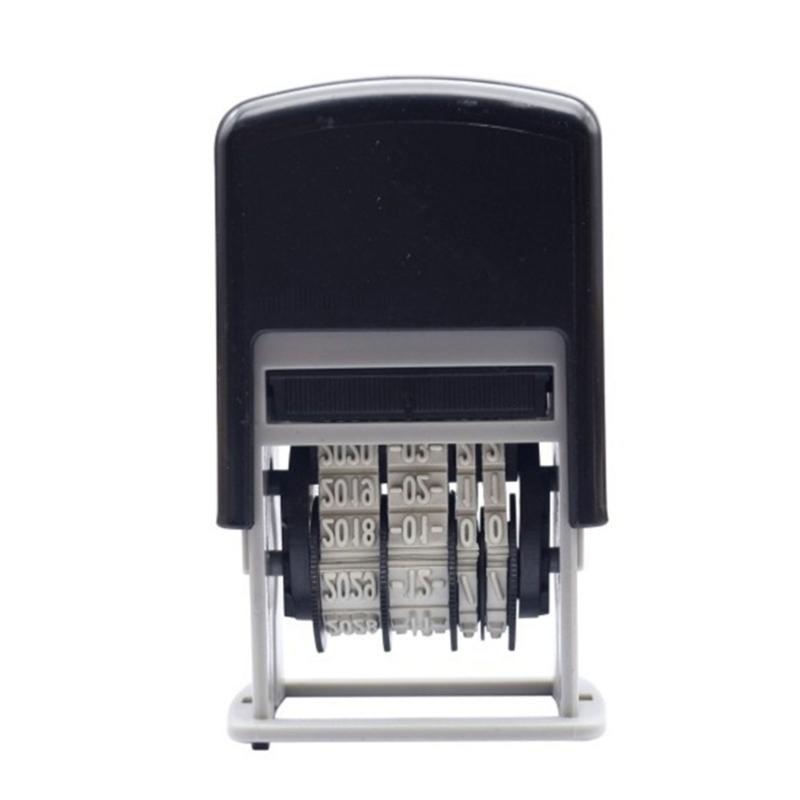 Датер Пластиковый Нумератор Цифры Нумератор Регулируемый Нумератор Самонаборный Датер для Офиса
