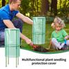 Plant Cloche Wind-Resistant Frost Protection Seedling Plant Cloches For Garden For Raised Bed Vegetable Patch Urban Balcony