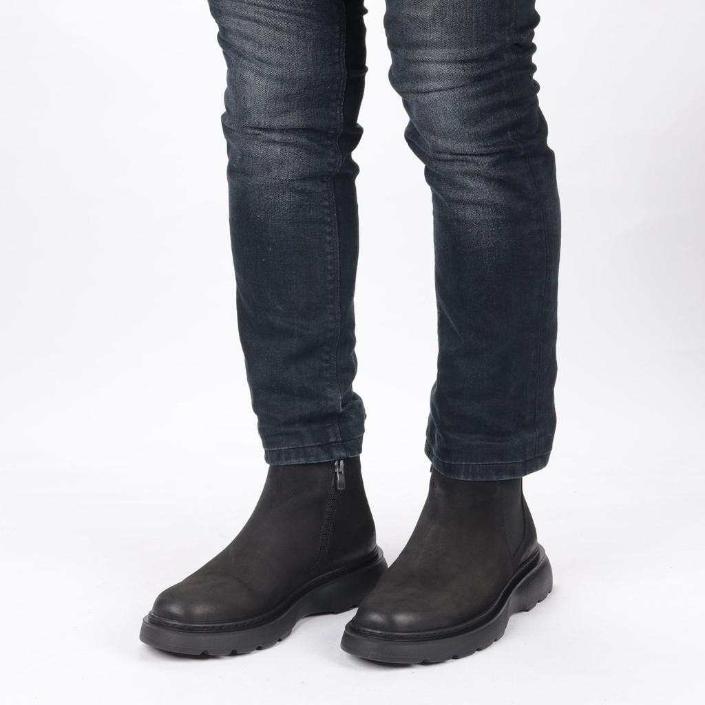 Men's Genuine Leather Eva Sole Lightweight Design Casual Boots