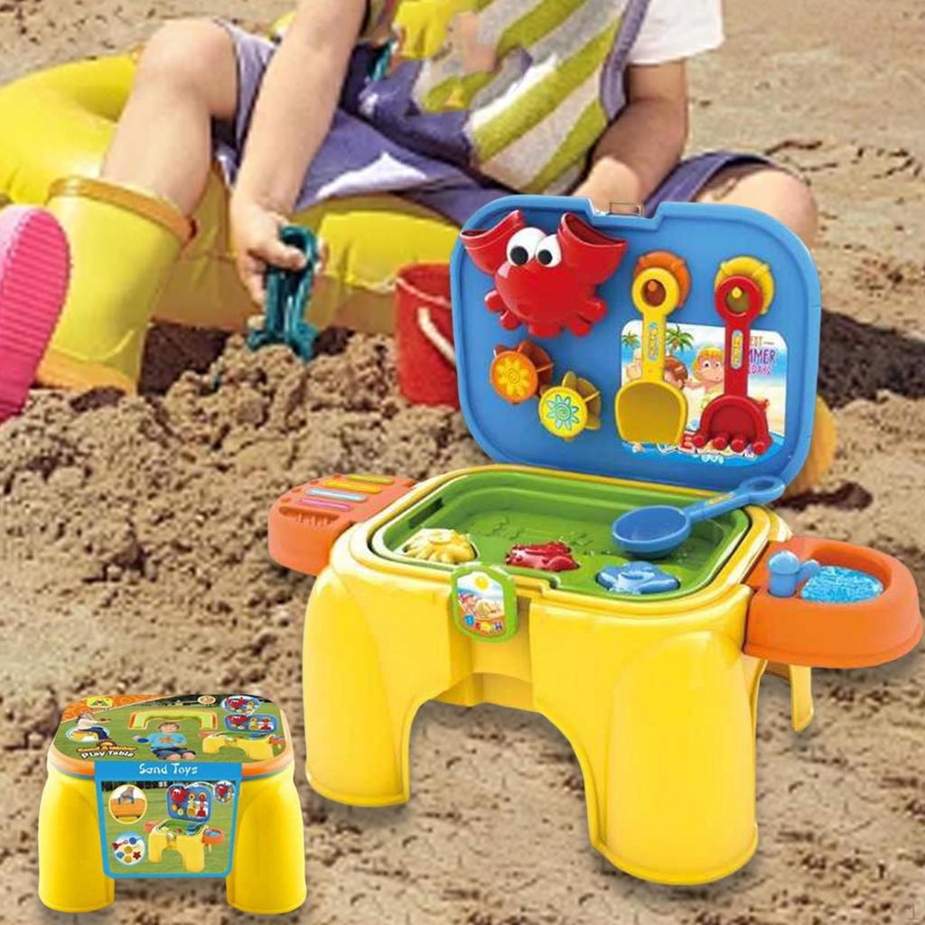 Beach Sandpit Toys Kids Sand Chair Multifunction Lightweight Decorative Water Table Play Stool