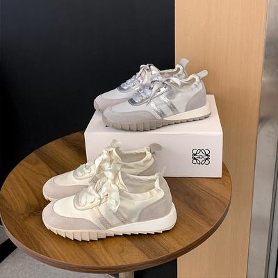 Кожаная внутренняя высота увеличивает Маленькая дышащая балетная женская сращивание Легкая мягкая подошва Спортивный досуг