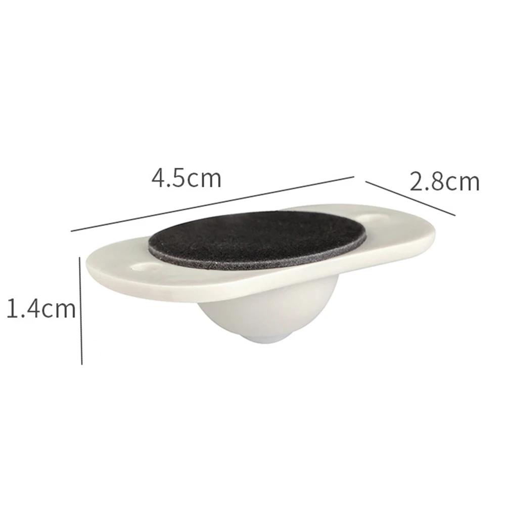 4-20pcs Small Wheels For Furniture Self Adhesive Caster Wheels Stainless Steel 360 Degree Rotation Paste Swivel Wheels