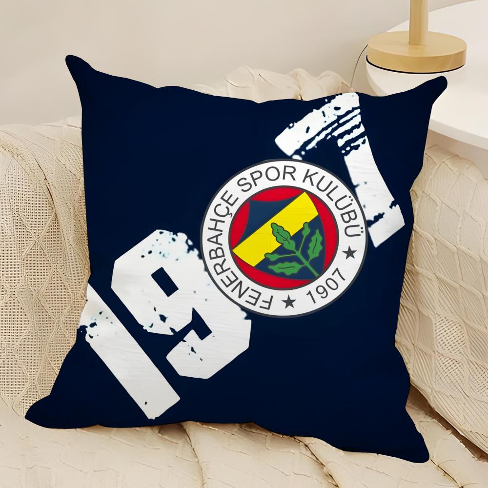 Крутая наволочка FF FenerbahceS из натурального льна, двусторонняя печать, декоративная наволочка для дивана, дома