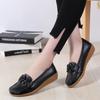 Spring Women Flats Loafers Shoes Woman Genuine Leather Flats Female Shoes Loafers Casual Slip -On Walking Shoes Woman Tenis