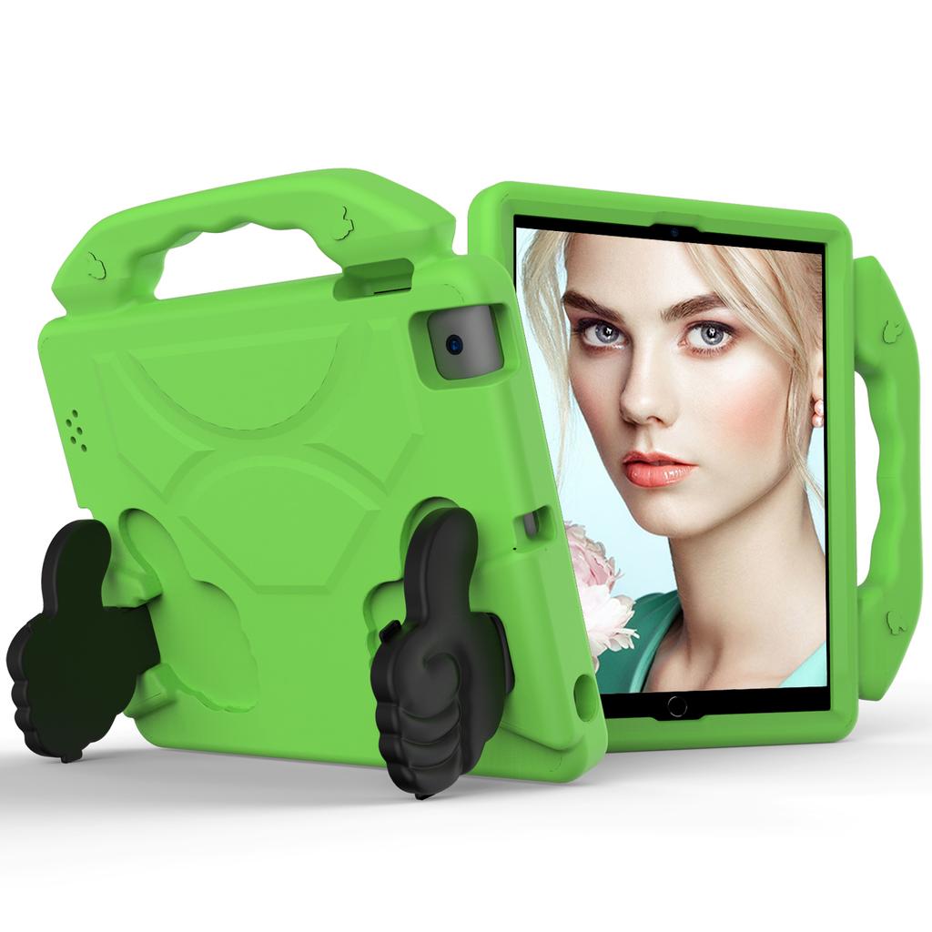 Kids Case for iPad 9.7 6th 5th Pro 9.7 inch Air 2 1 Shockproof Cover for iPad 2 3 4 5 6 mini 7 6 5 4 3 2 1 EVA Thumbs Up Bracket
