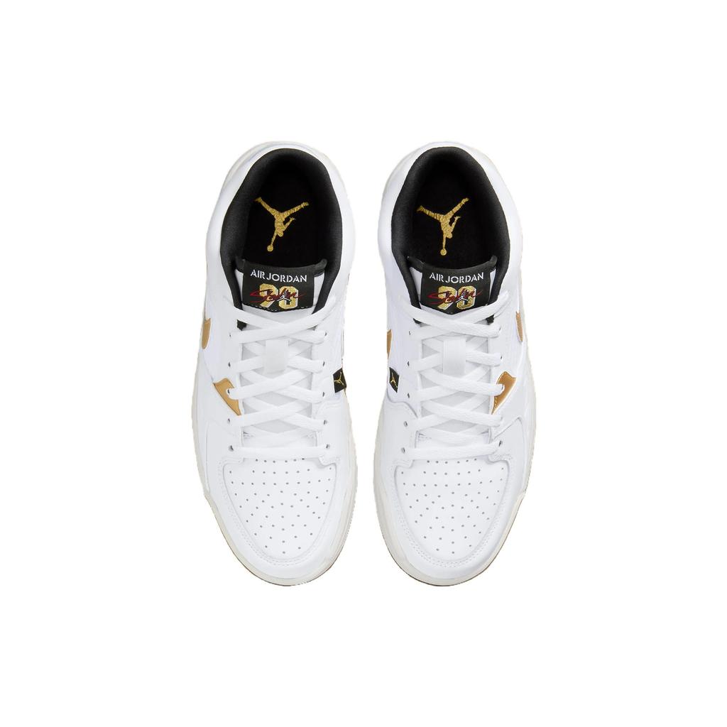 Кроссовки мужские Air Jordan Stadium 90 Белый/Металлический золотой Черный Парусник DX4397-170