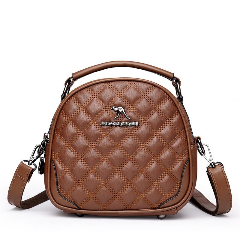 Сумка Diamond Bag, осенний стиль, женская универсальная сумка для мам среднего возраста, высококачественная нишевая мобильная сумка, легкая сумка через плечо