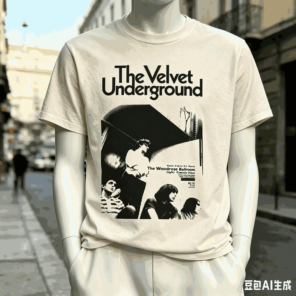 The Velvet Underground For Fan Gift Tshirt Unisex Unisex Harajuku Oversized Unisex Short Sleeve Streetwear High Quality Couples Tee