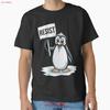 Penguins Protest Against Tariffs Funny Pengui T Shirt Made In Us Aus Size S 2xl Vintage Fashion Graphic Soft Vintage
