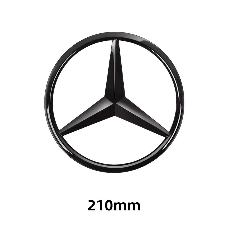 1 шт. 188 мм 210 мм ABS Наклейка-эмблема на решетку радиатора автомобиля для Mercedes Benz A/B/C/E/S Class GLA CLA GLE GLK CLK CLS GLS GLC