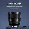 Viltrox 27mm f/1.2 Pro Фикс-объектив для беззеркальных камер с байонетами F/Z/E с автофокусом