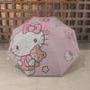 Children's Umbrella for Elementary School Students, Babies, and Kindergarten Children, Sturdy and Durable, Cartoon Umbrella with Black Coating for
