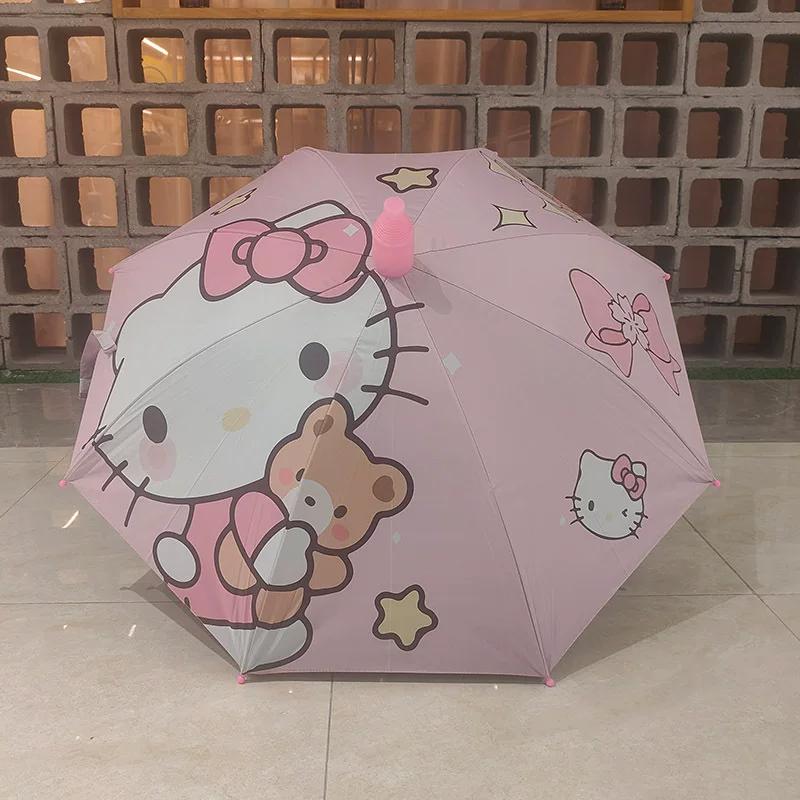 Children's Umbrella for Elementary School Students, Babies, and Kindergarten Children, Sturdy and Durable, Cartoon Umbrella with Black Coating for