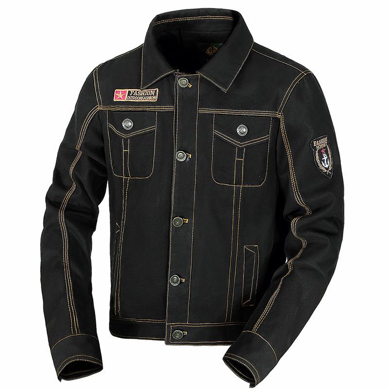 eBay Spring and Autumn Military Jacket Men's Jacket Thin Men's Large Size Casual