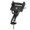 Bike Stem Phone Holder Aluminum Alloy Adjustable Rust Proof Bicycle Phone Headset Mount for Accessory