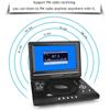 9.8 Inch 16:9 Widescreen 270 Degrees  Rotatable LCD Screen Home Car TV DVD Player Portable VCD Compact Disc
