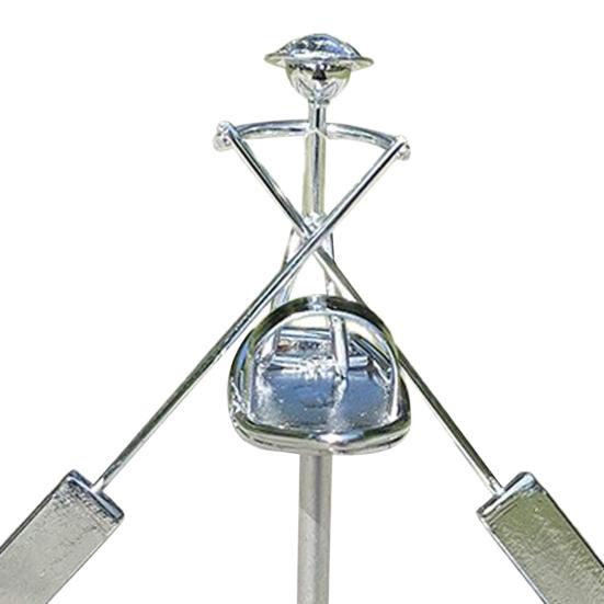 Фигурка Балансирующий Рыбак Кинетическая Скульптура Металлическая Балансирующая Скульптура Рыбака для Декора Дома и Рабочего Места Игрушка для Снятия Стресса