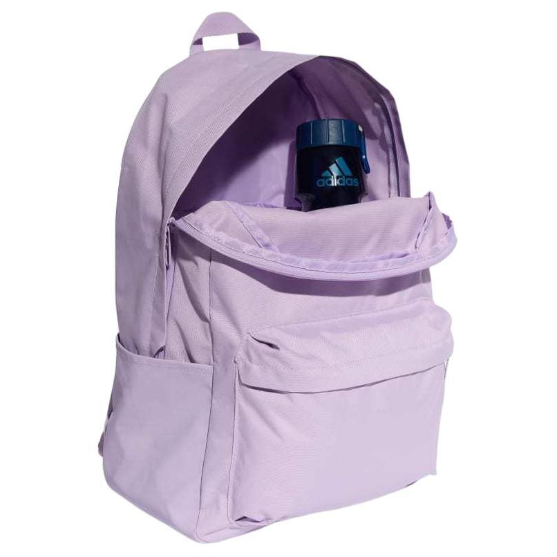 Adidas Полиэстеровый рюкзак унисекс светло-фиолетовый и белый Adidas JX8857