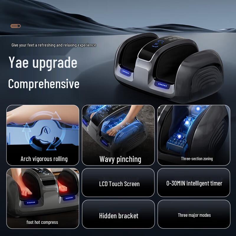 Aux Automatic Kneading Foot & Calf Massager