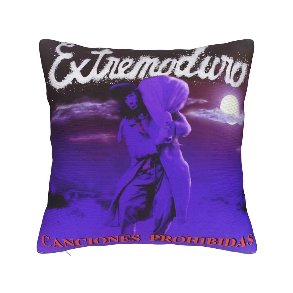 Extremoduro Spanish Hard Rock Band Pillow Case Robe Iniesta Comfy Pillow Cover For Living Room Bed Chair Fashion Pillowcases