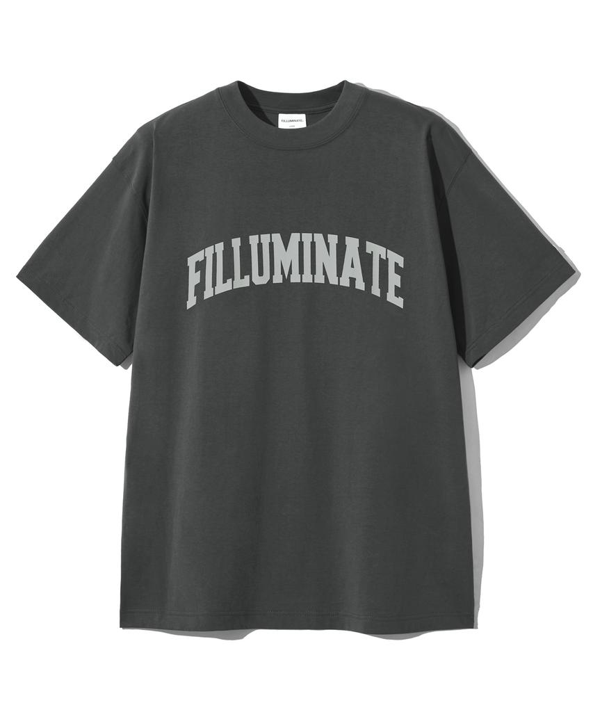 FILLUMINATE Essentials Футболка с логотипом-аркой - Угольный