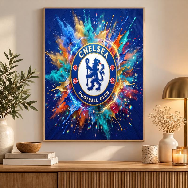 Набор для алмазной мозаики Chelsea FC 5D Полная выкладка Сделай сам Мозаика из страз Настенное искусство Домашний декор