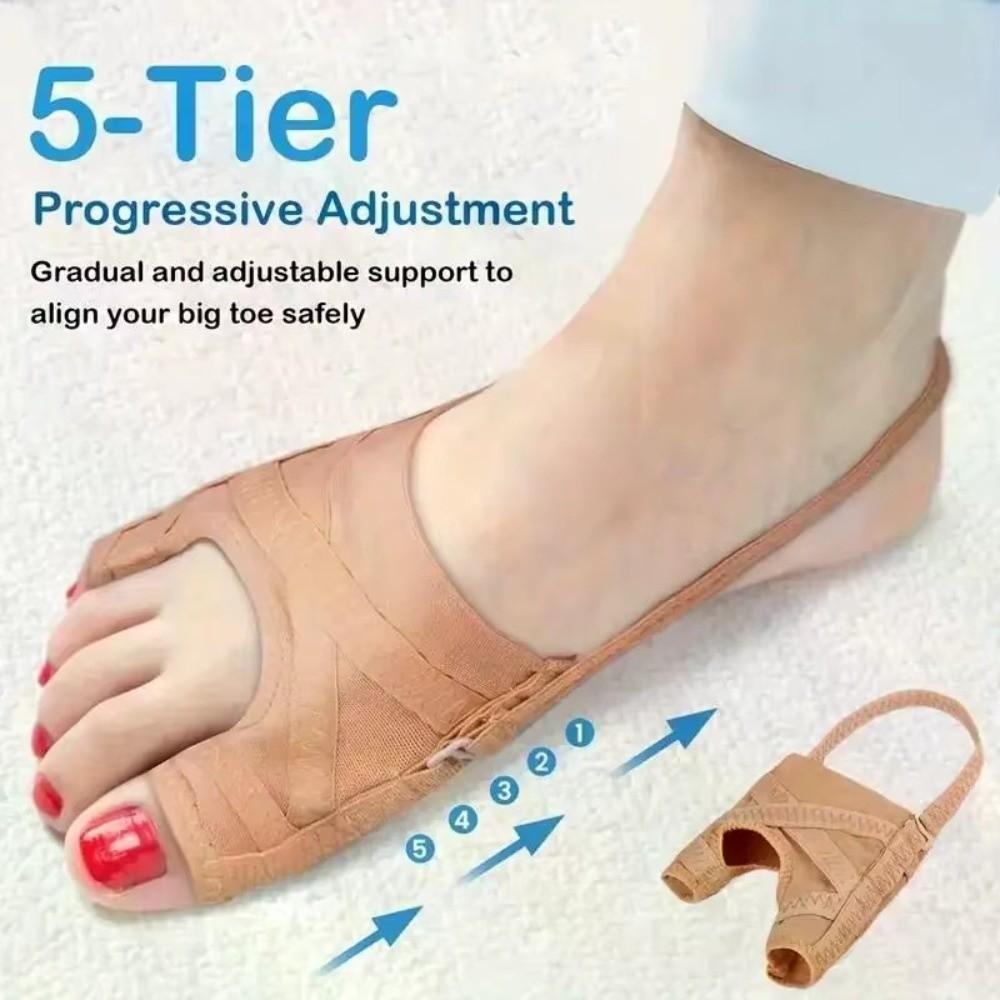 Comfortable Fit Bunion Corrector Adjustable Design Hallux Valgus Corrector  Daily Wear