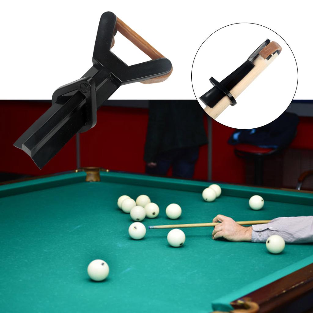 Billiard Cue Tip Clamp Snooker Billiard Pool Cue Tip Clamp Suppressor Elastic Rubber Fastener Billiard Cue Repair Tool