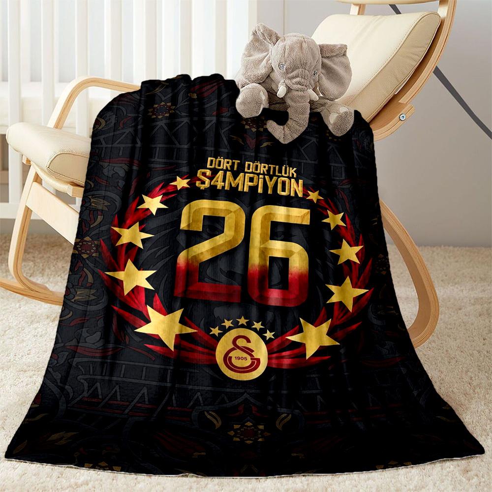 Galatasaray 108 Blanket Warmthful Decor Suitable for Picnics Chair Seaside All-Season Use Modern Ideal Gift for Friends Family Couples Picnic