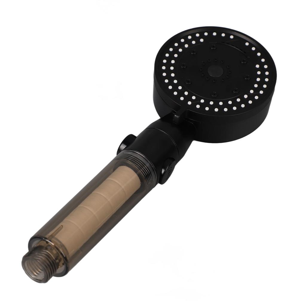10 Modes Multifunctional Pressurized Showerhead 1/2in Threaded Interface with 1.5M Tube Double Hook