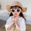Детские солнцезащитные очки конфетного цвета UV400, солнцезащитные очки для маленьких девочек, солнцезащитные очки для улицы, защитные очки X3C9