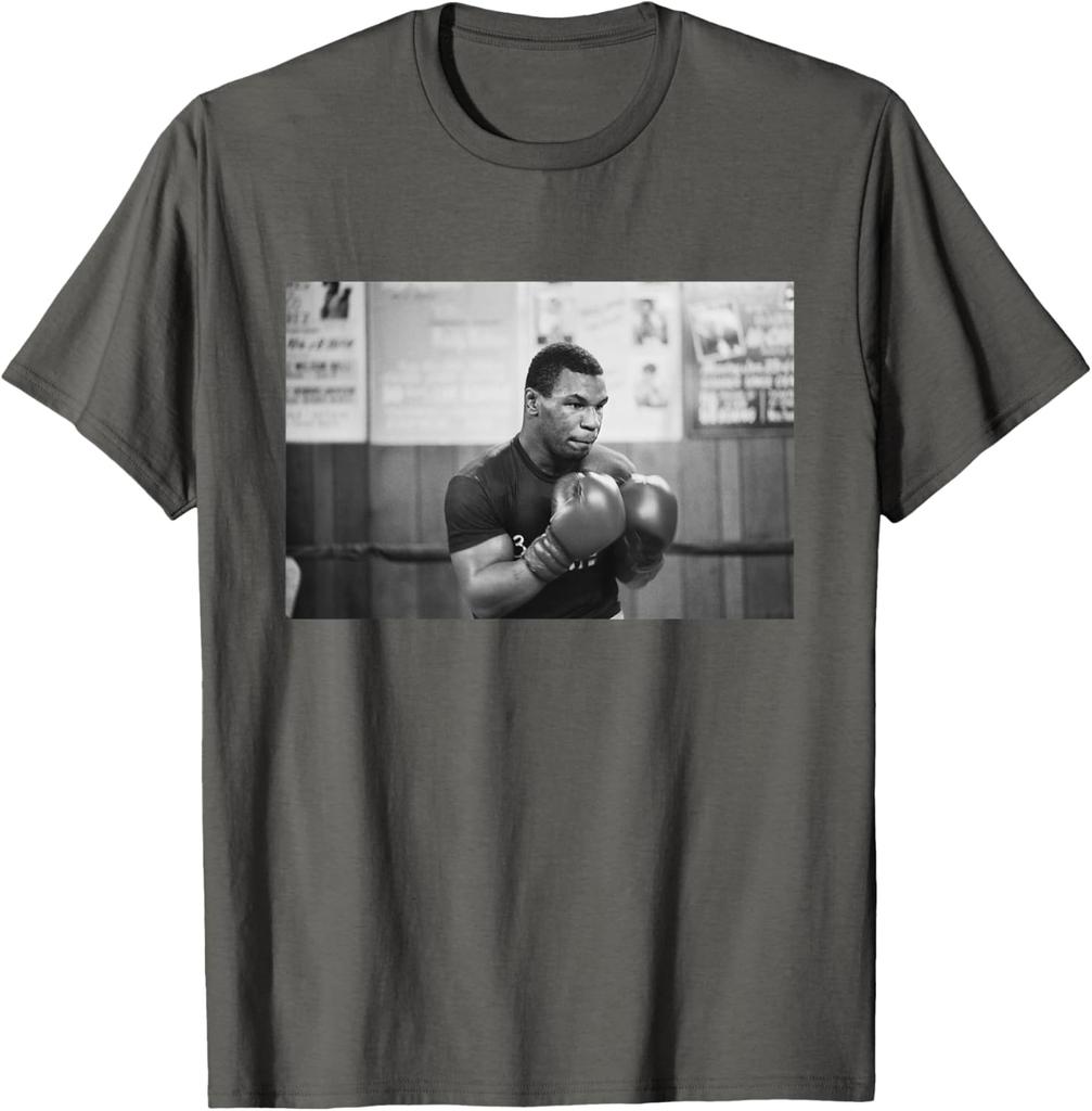 Mike Tyson in London Boxing TShirt 100 Cotton ONeck Short Sleeve Summer Casual Unisexs Tshirt Streetwear