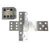 1 PC Welding Kit Dice 16 Gauge Welding Plate Stainless Steel Welding Practice Kit Square Welding Plate for TIG MIG Gas Arc Stick