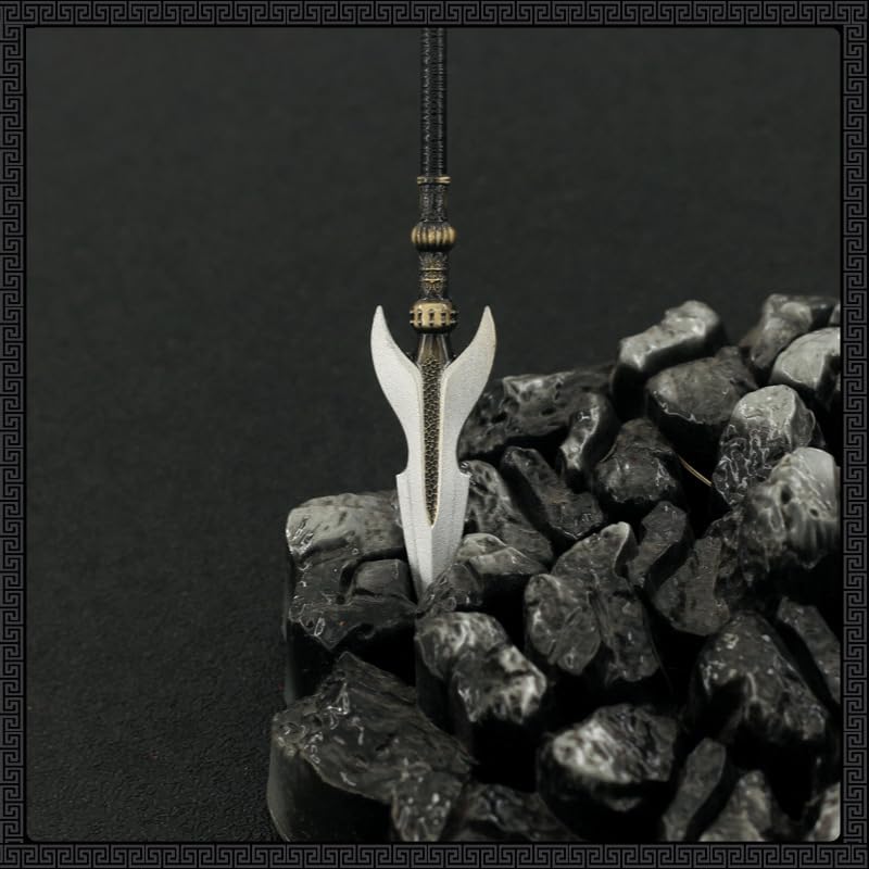 [Некогамияма] Древнекитайское оружие, Копьё Повелителя Сян Юя, 22 см длиной / Миниатюрная фигурка, Коллекционное, Декор интерьера