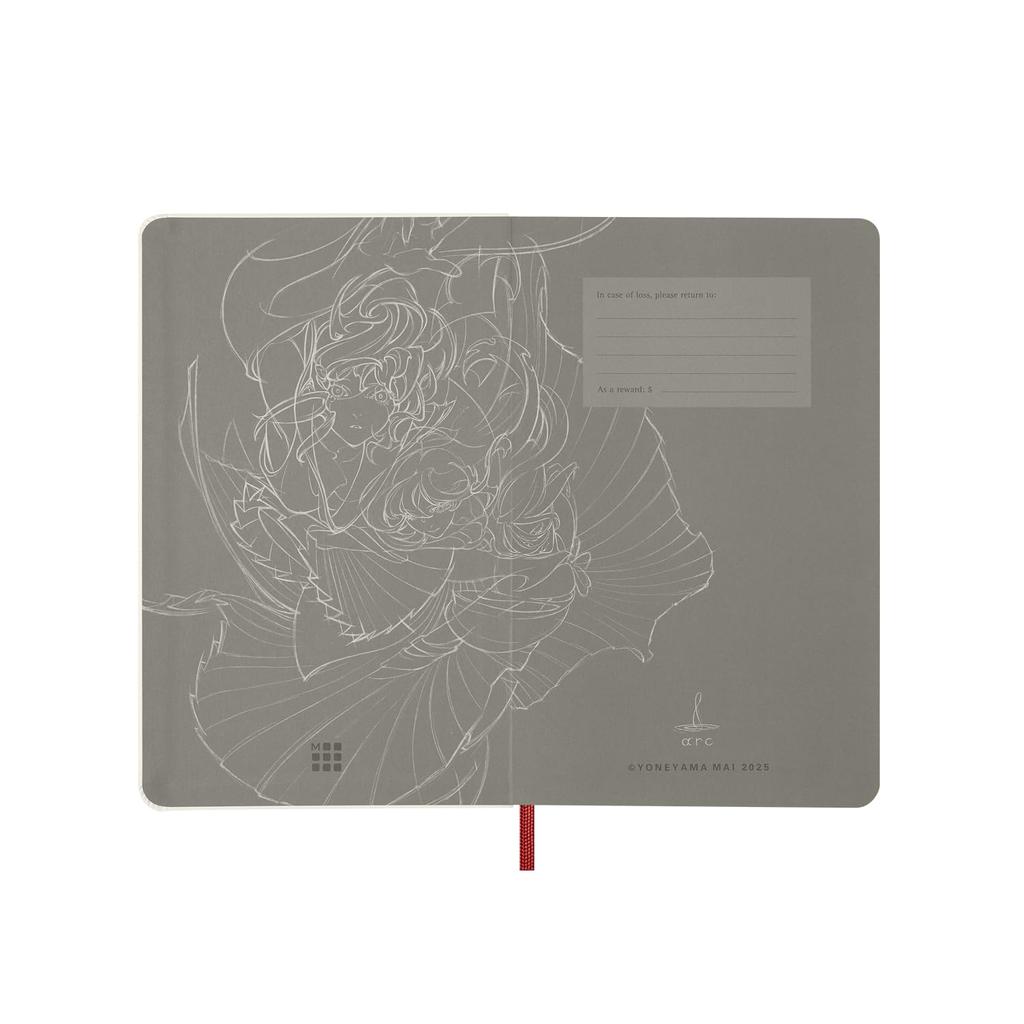 Блокнот Moleskine YONEYAMA MAI x Moleskine Plain Large Size (13 см x 21 см) Белый LEMAIYQP062