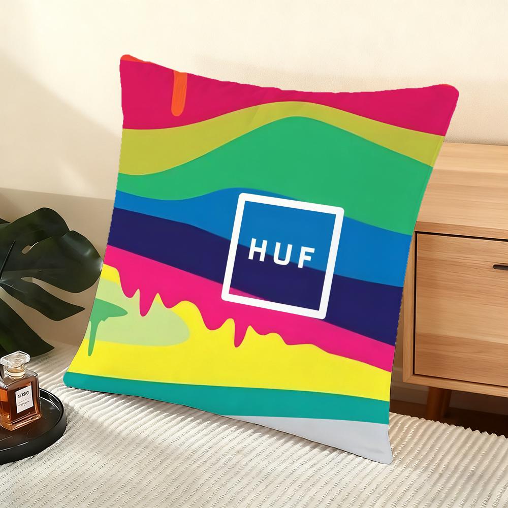 Горячий тренд H-Huf Чехол для подушки-подушки Мягкий короткошерстный чехол для подушки Гладкая уютная текстура Эстетичный чехол для подушки Домашний декор