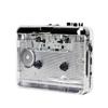 Cassette To MP3 TON010 Portable Cassette To MP3 Player Mini USB Tape Player MP3 Converter with AUX Input CD Cassette Capture Audio Music Player