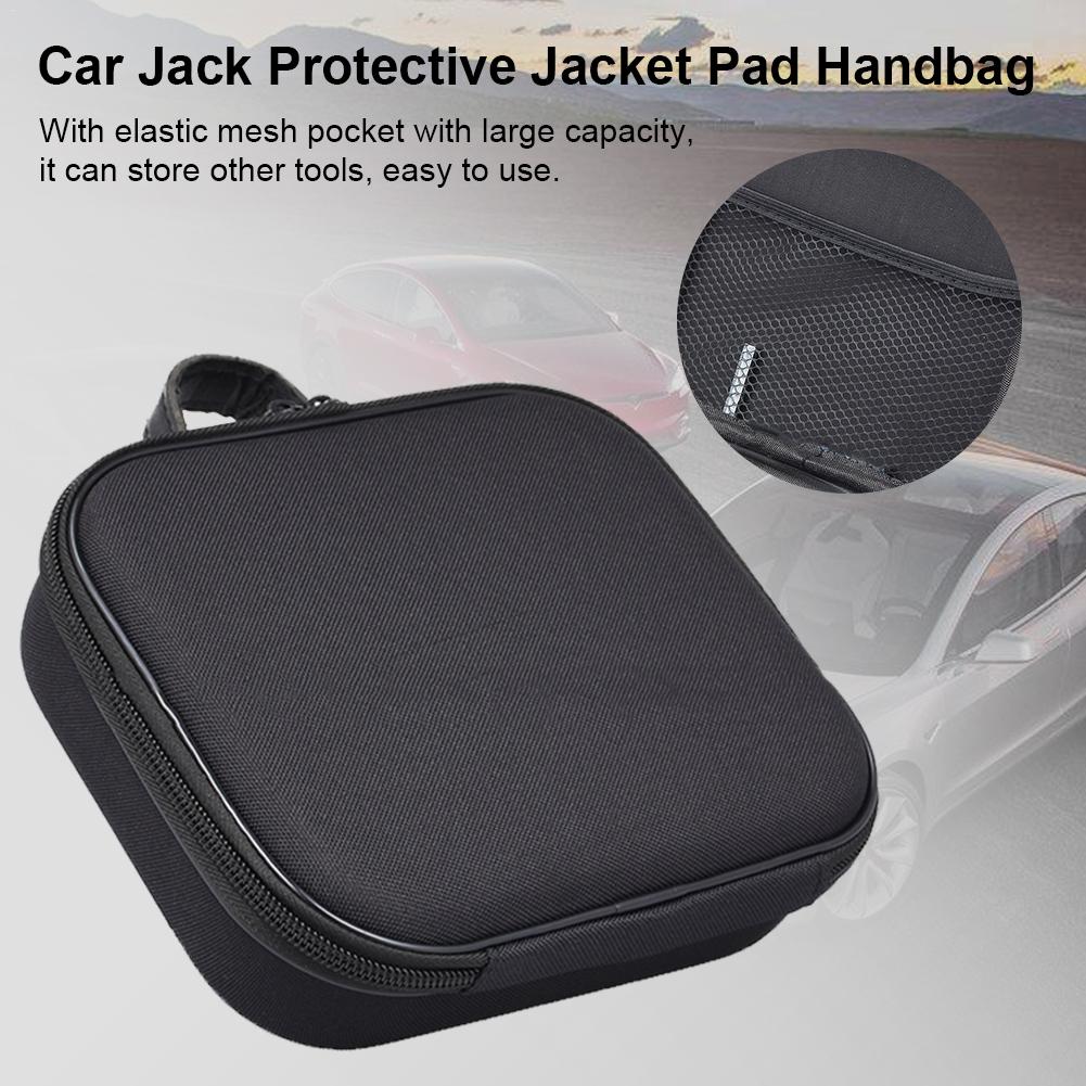 Сумка-подставка для автомобильного домкрата, защитная накладка, сумка-органайзер для шасси Tesla 3