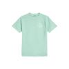 Футболка Polo Ss24 с буквенным принтом, повседневная, с круглым вырезом, коротким рукавом, для детей, бледно-зеленая CWPOTSHY8020814-300