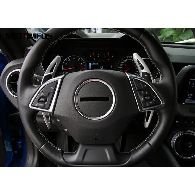 For Chevrolet Camaro 2016-/For Corvette C7 2015- Car Steering Wheel Shift Paddles Shifter Extended Shift Extension Blade